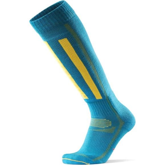 DANISH ENURANCE Merino Wool Performance Ski Socks for Men, Women & Kids, 1 Pack